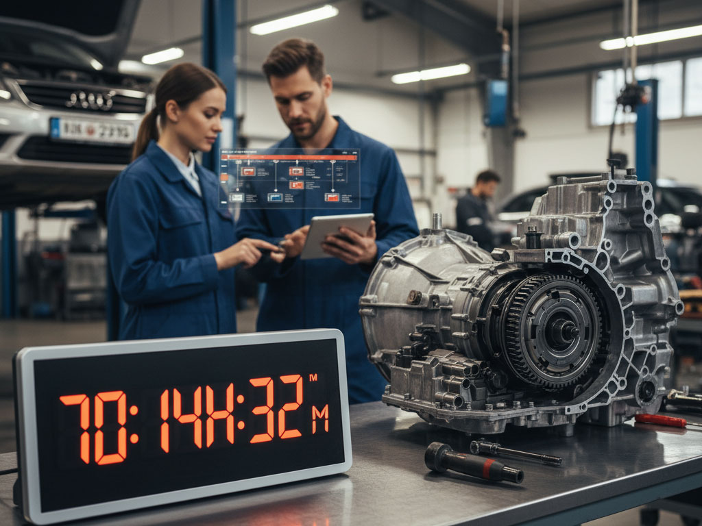 گیربکس اتوماتیک خودروی شما چقدر زمان برای تعمیر نیاز دارد؟ (یک راهنمای شفاف)